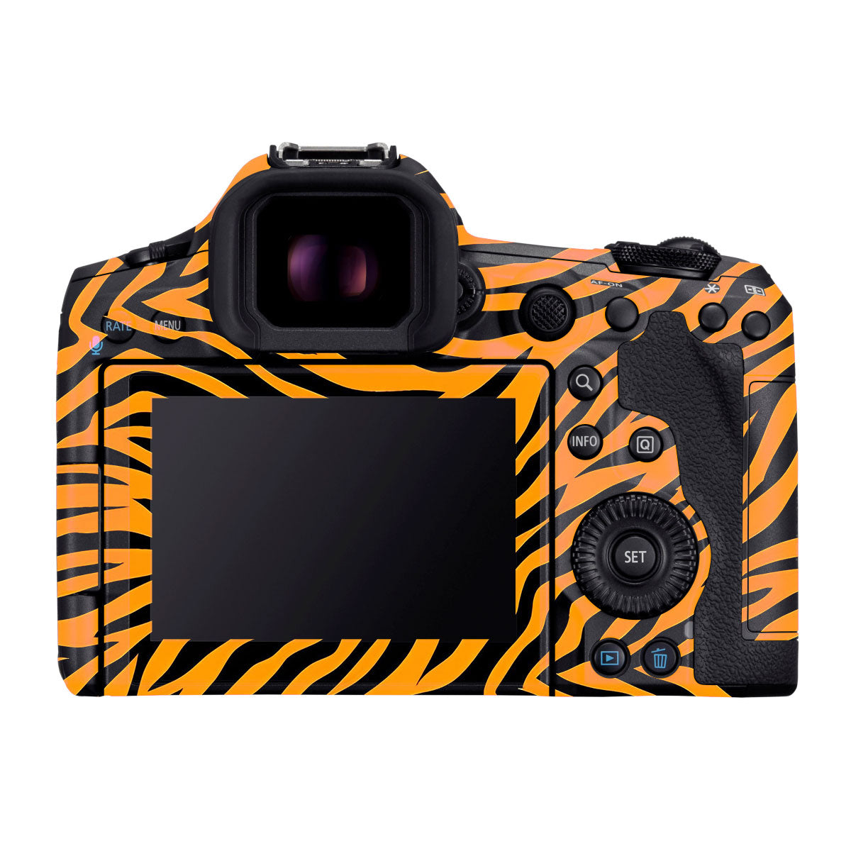 Zebra Gold Pattern Canon EOS R5 Mark II Camera Skins