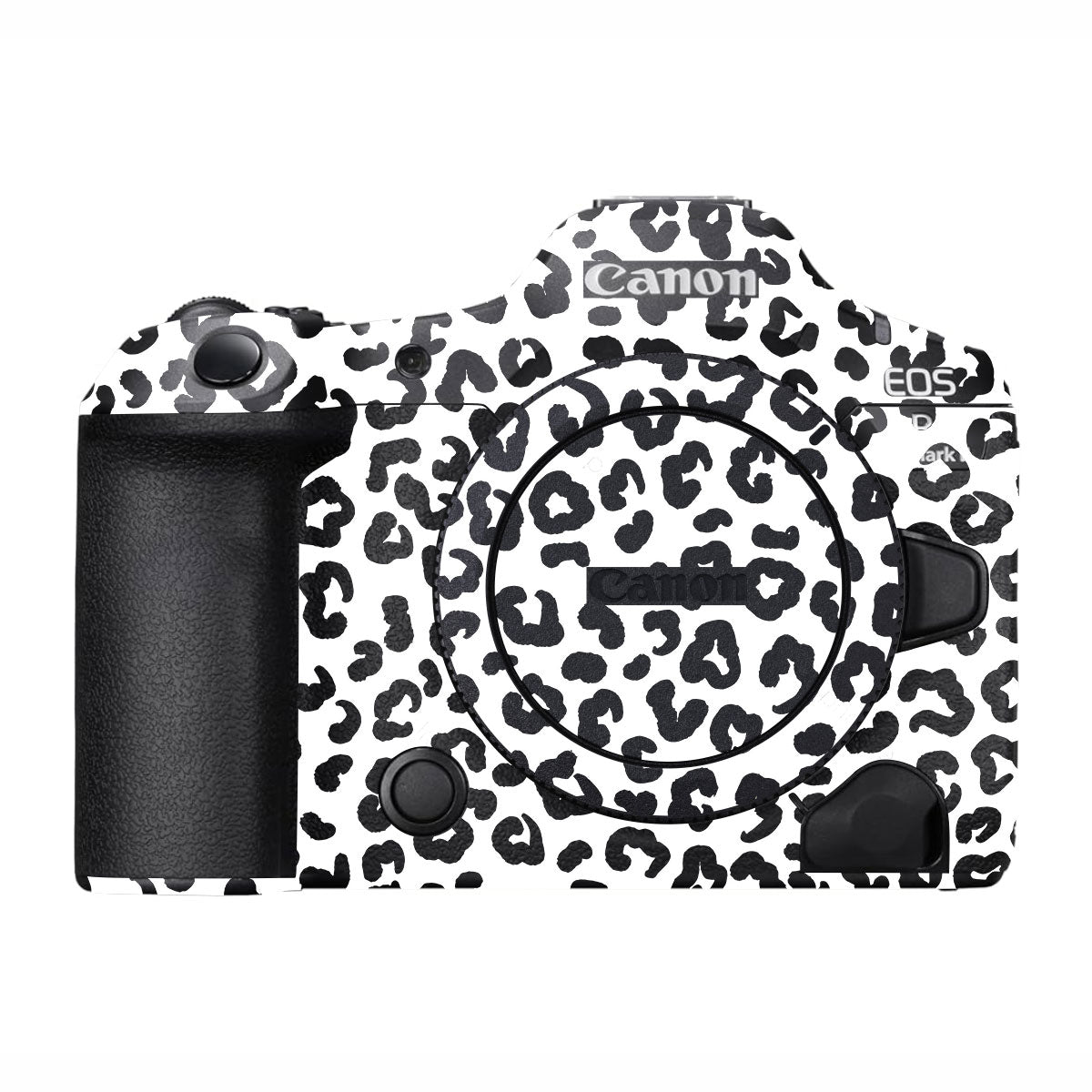 White Leopard Canon EOS R5 Mark II Camera Skins