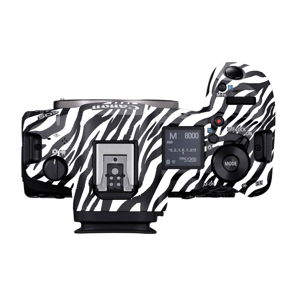 Classic Zebra Stripes Canon EOS R5 Mark II Camera Skins