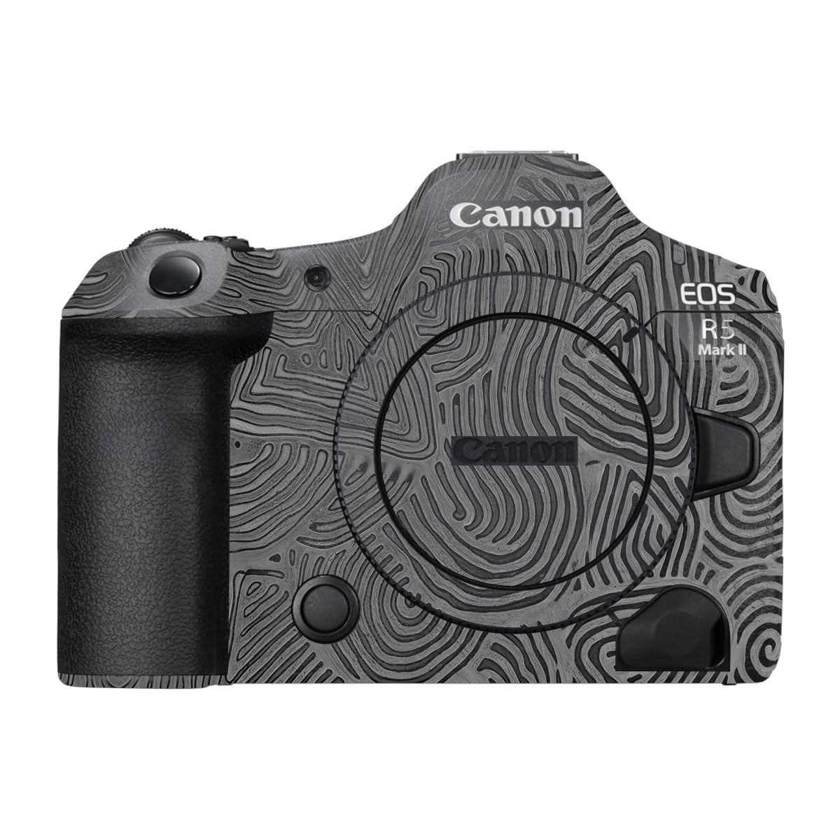 Monochrome Line Maze Canon EOS R5 Mark II Camera Skins