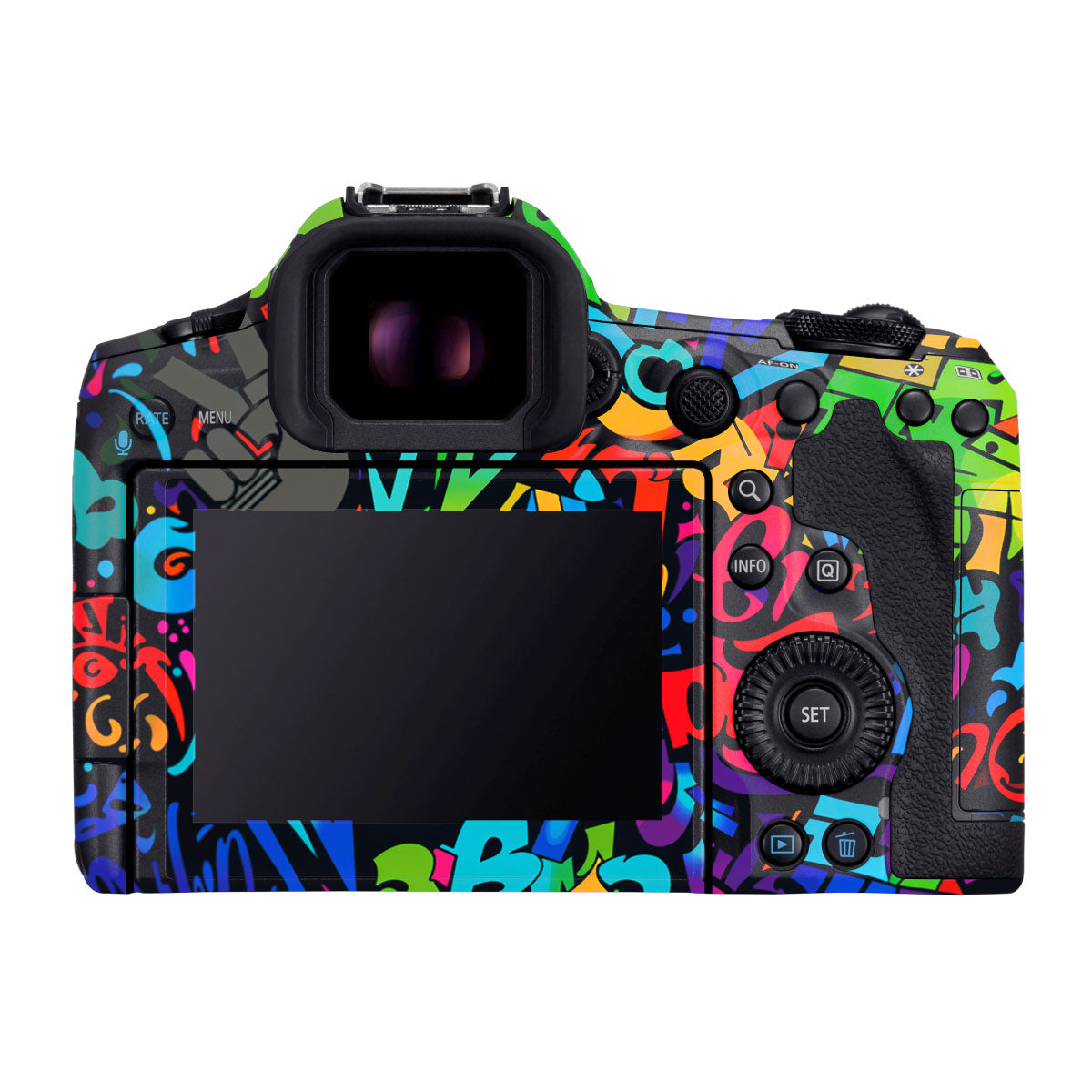 Colorful Urban Street Art Lettering Canon EOS R5 Mark II Camera Skins