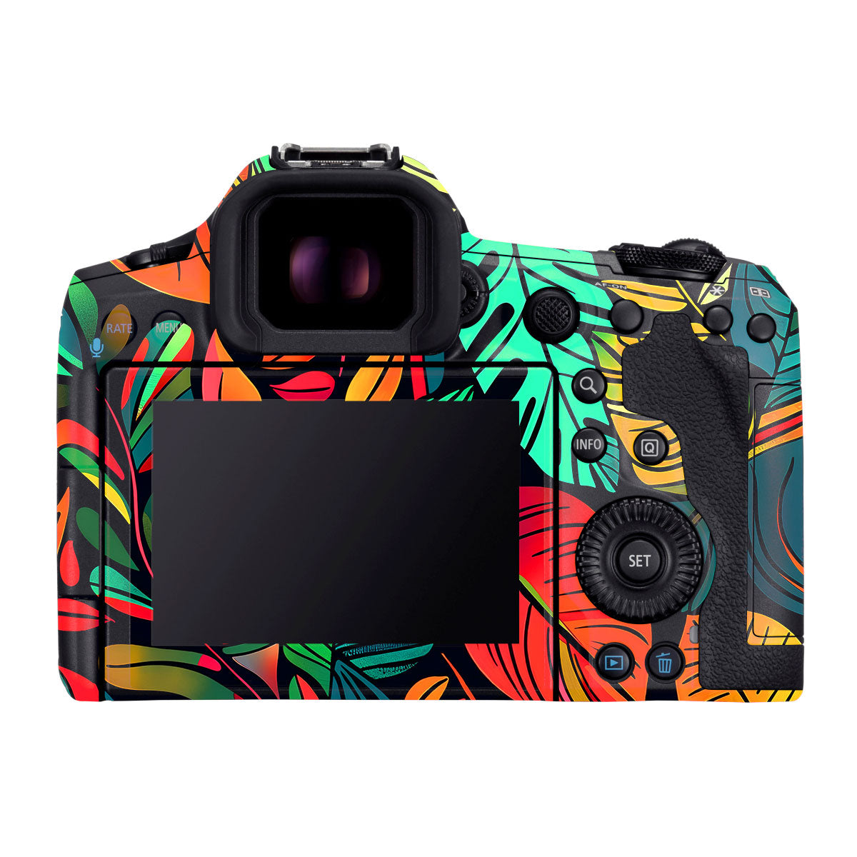 Tropical Jungle Leaves Canon EOS R5 Mark II Camera Skins