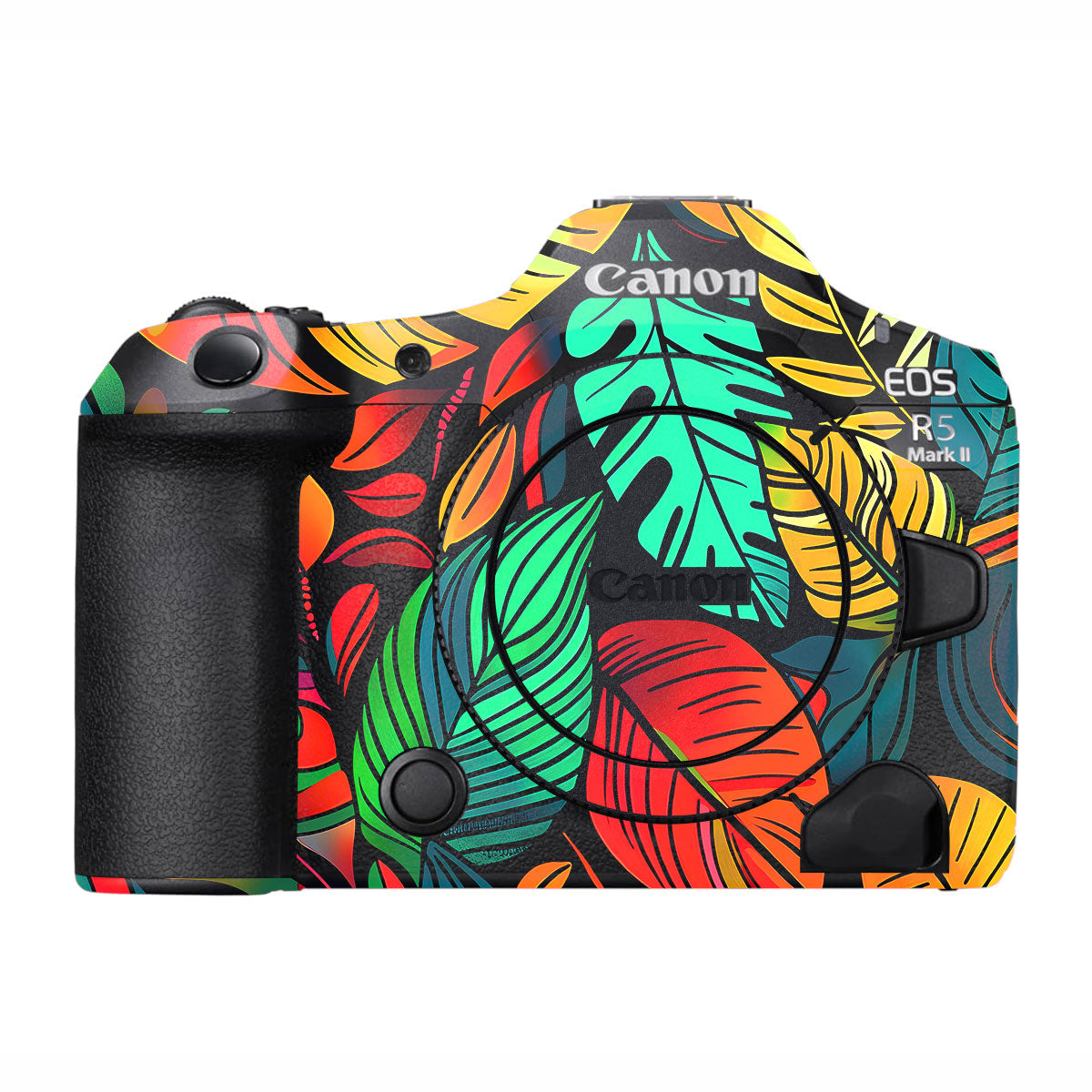 Tropical Jungle Leaves Canon EOS R5 Mark II Camera Skins