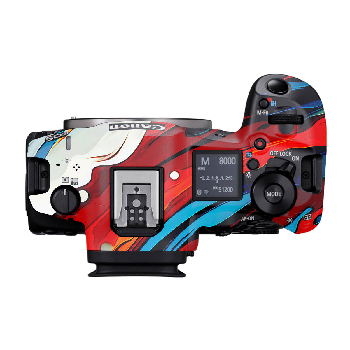 Fire & Ice Flow Canon EOS R5 Mark II Camera Skins