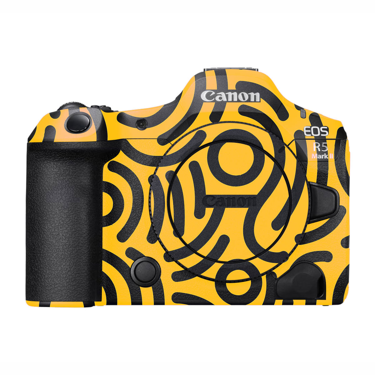 Minimal Yellow Wave Canon EOS R5 Mark II Camera Skins