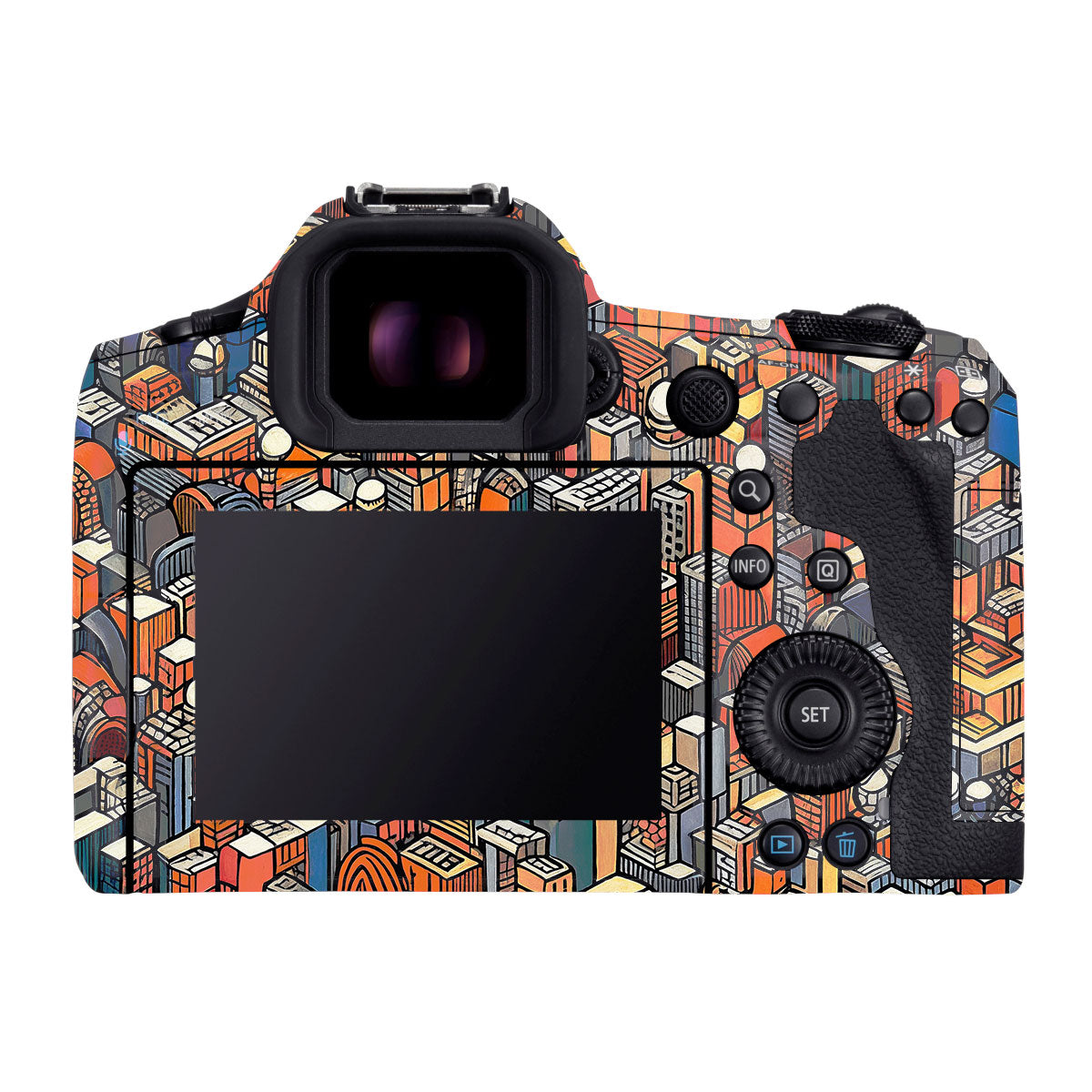 Isometric Cityscape Canon EOS R5 Mark II Camera Skins