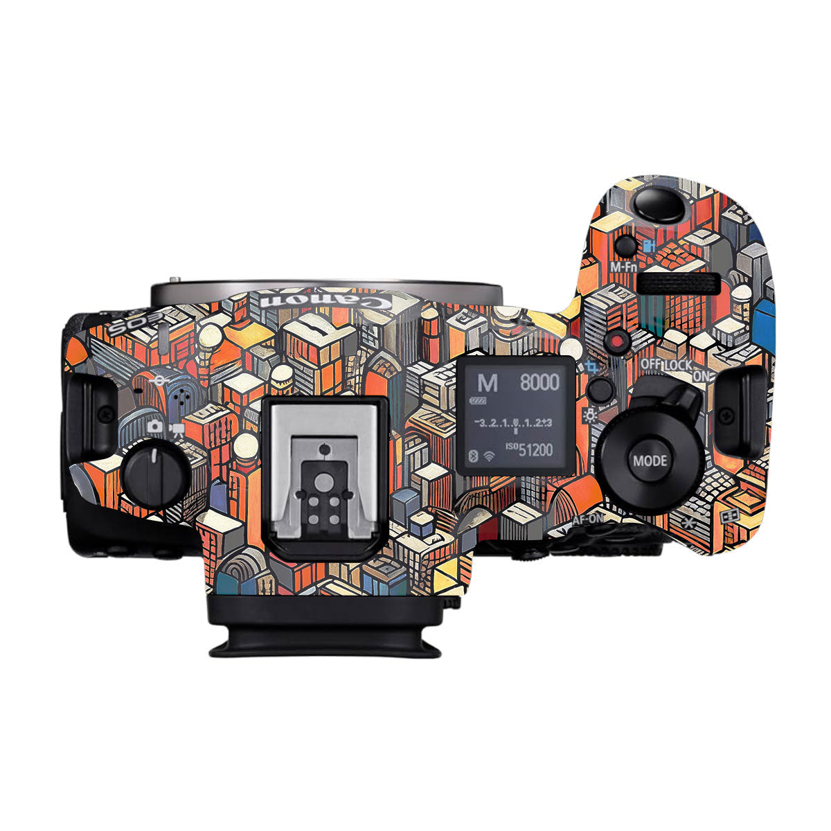 Isometric Cityscape Canon EOS R5 Mark II Camera Skins