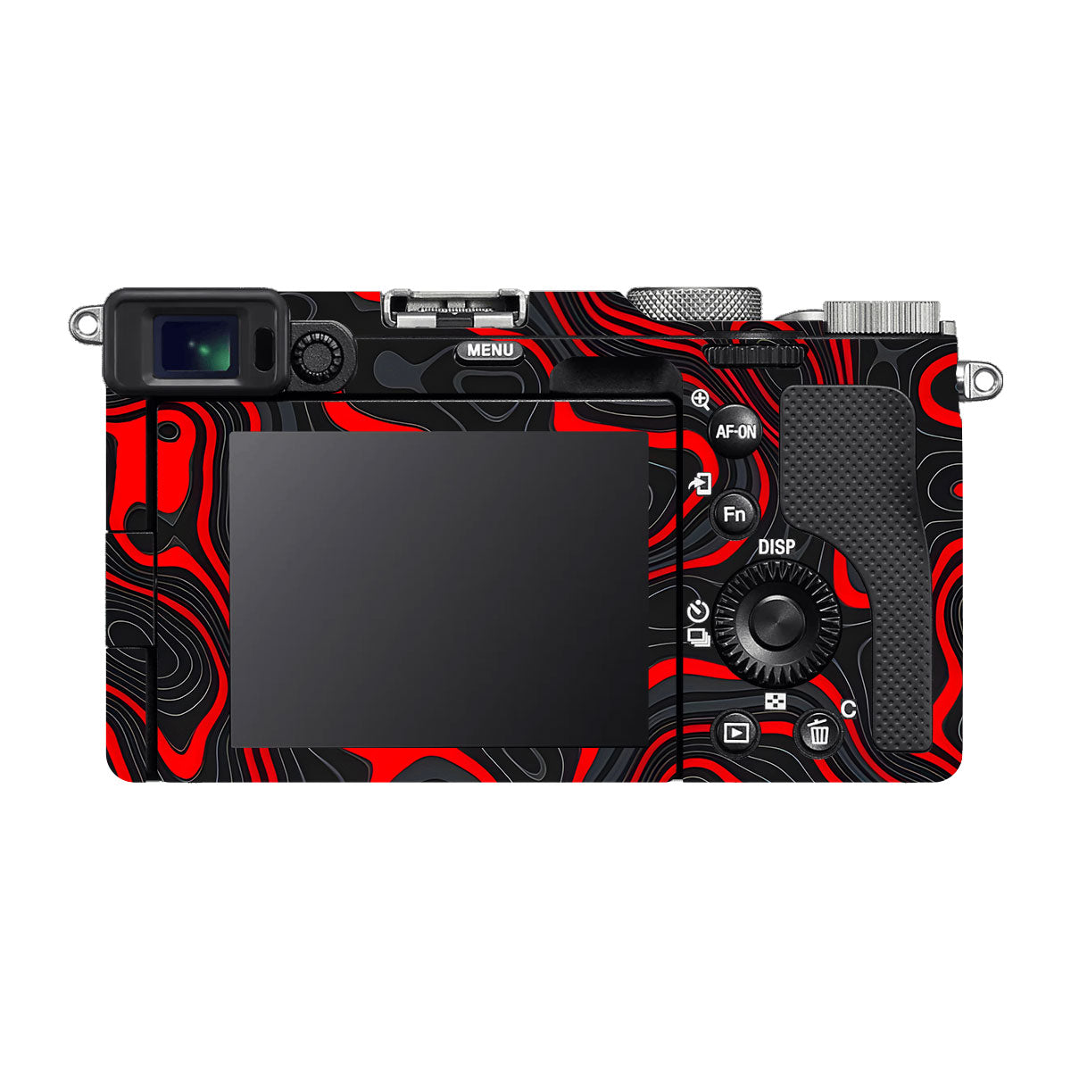 Crimson Waves Sony A7 C Camera Skins