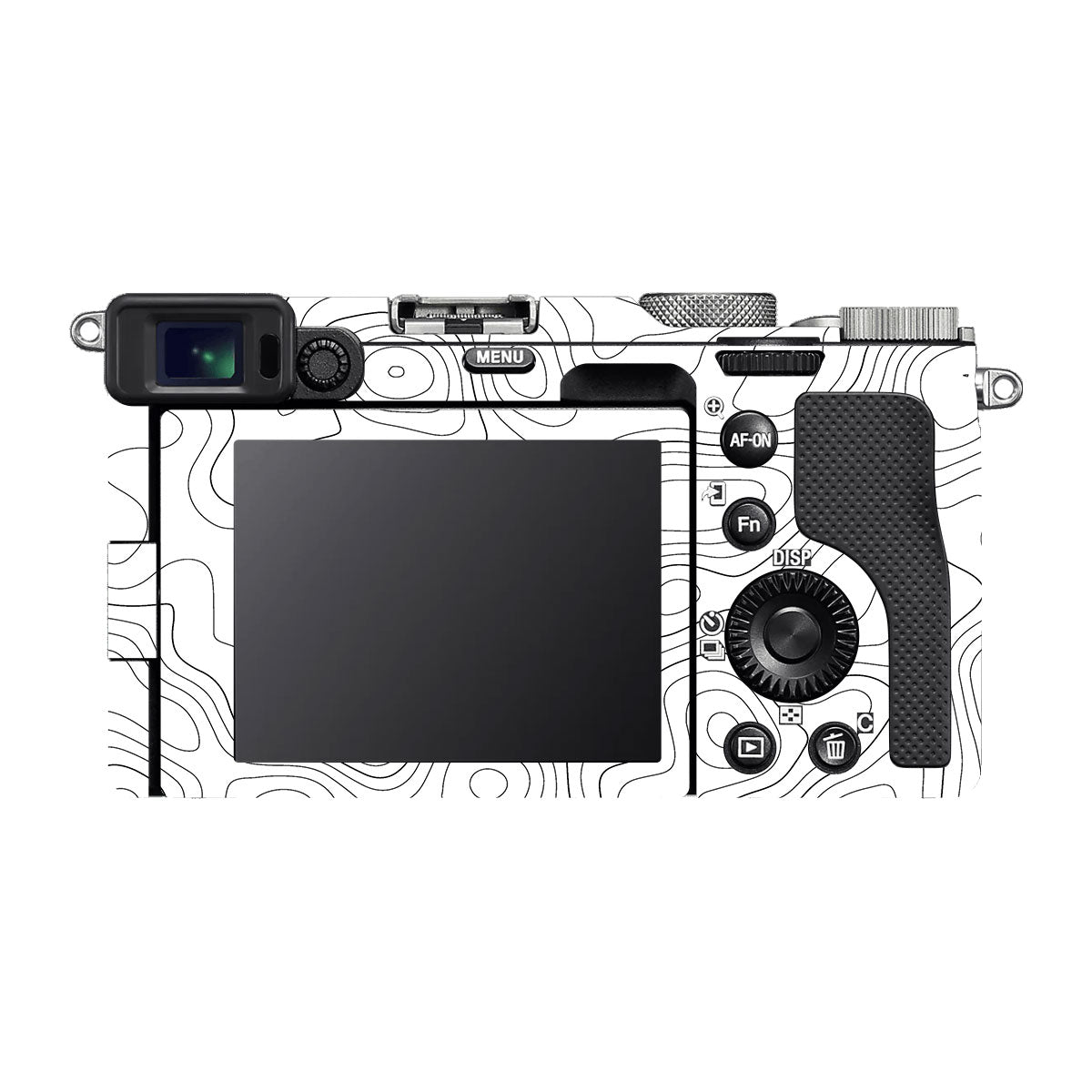 White Contour Design Sony A7 C Camera Skins