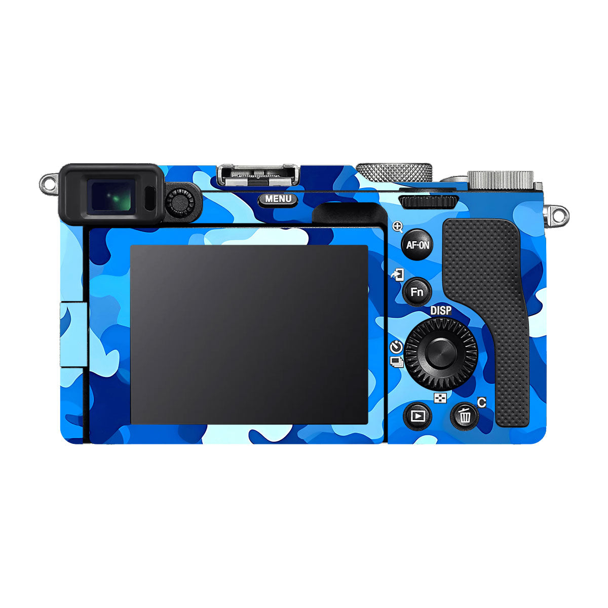 Arctic Blue Camo Pattern Sony A7 C Camera Skins
