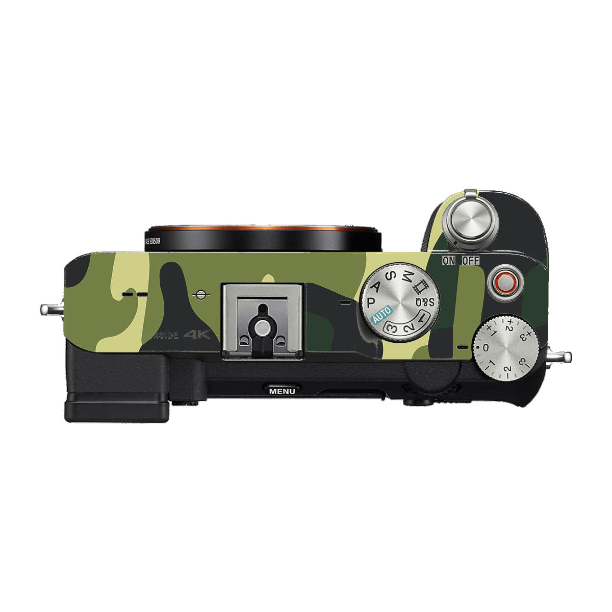 Forest Green Camo Sony A7 C Camera Skins