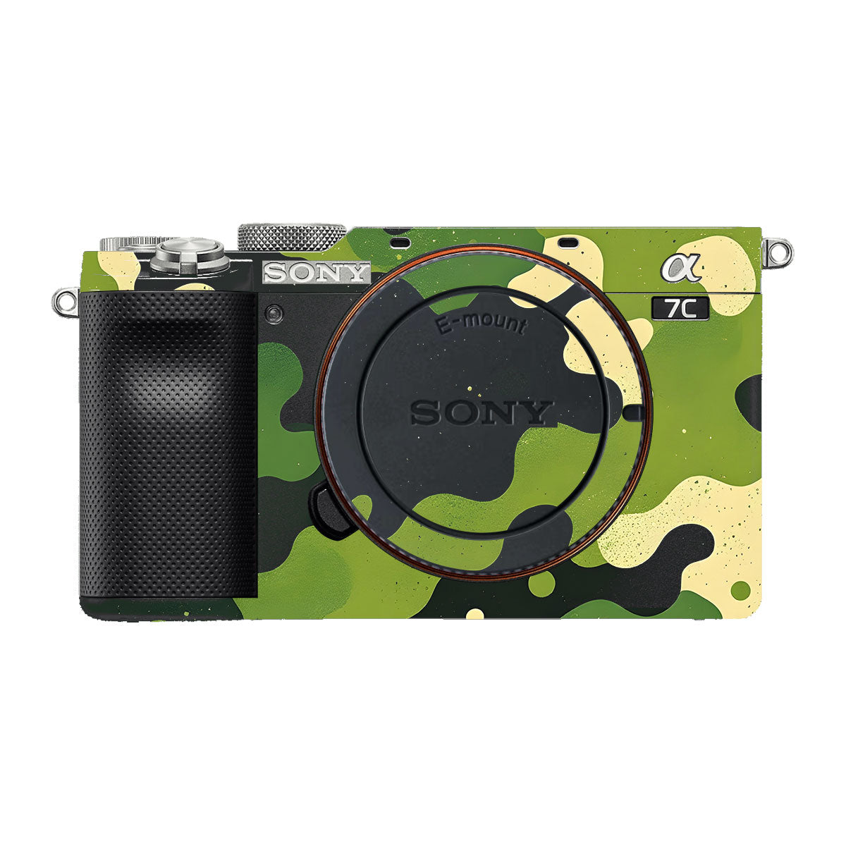 Camouflage Pattern Sony A7 C Camera Skins