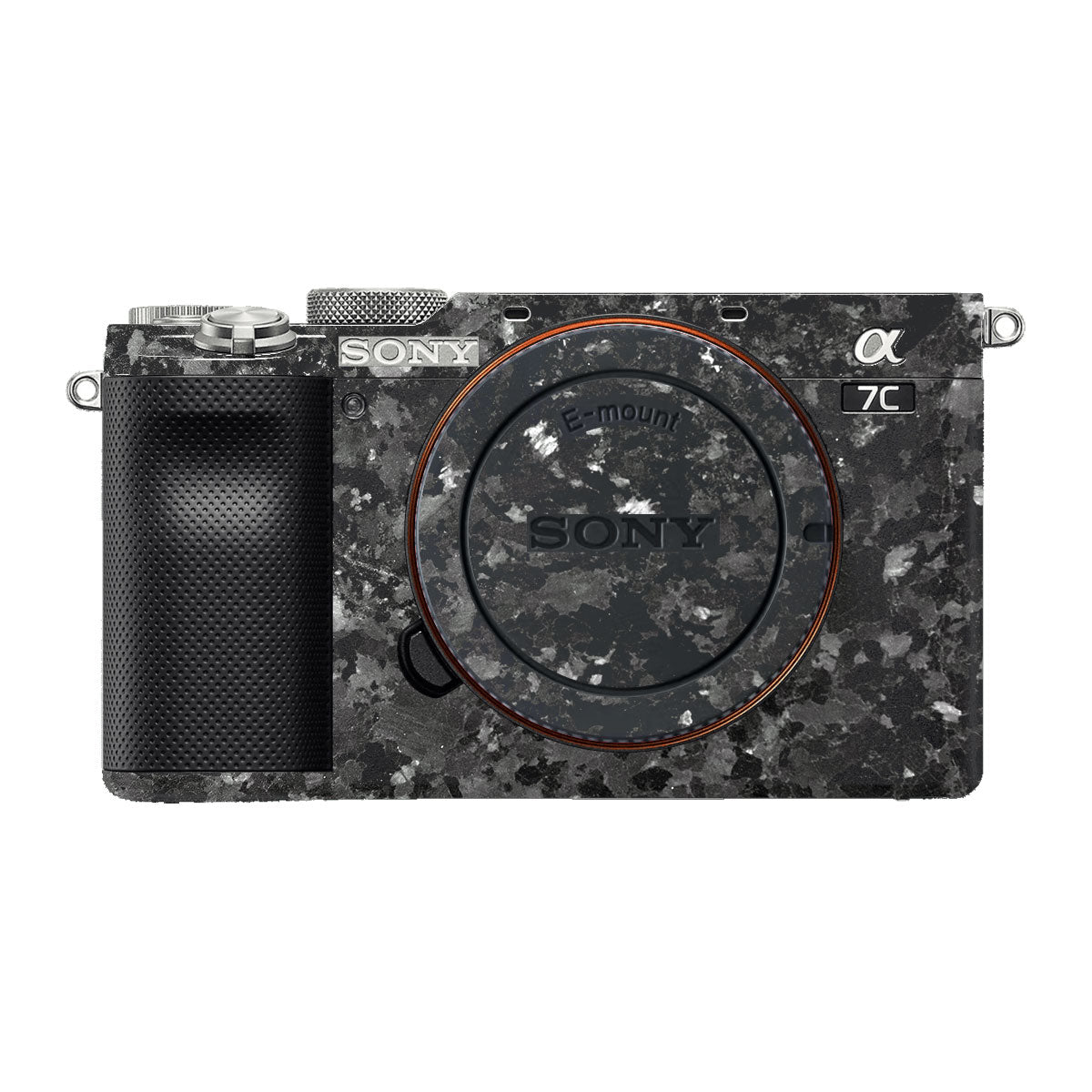 Black Granite Sony A7 C Camera Skins
