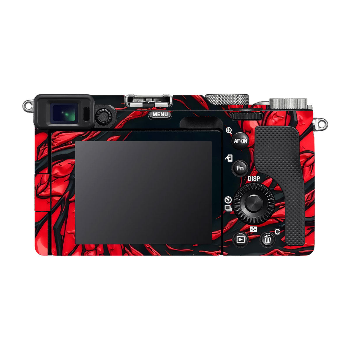 Venom Red Sony A7 C Camera Skins