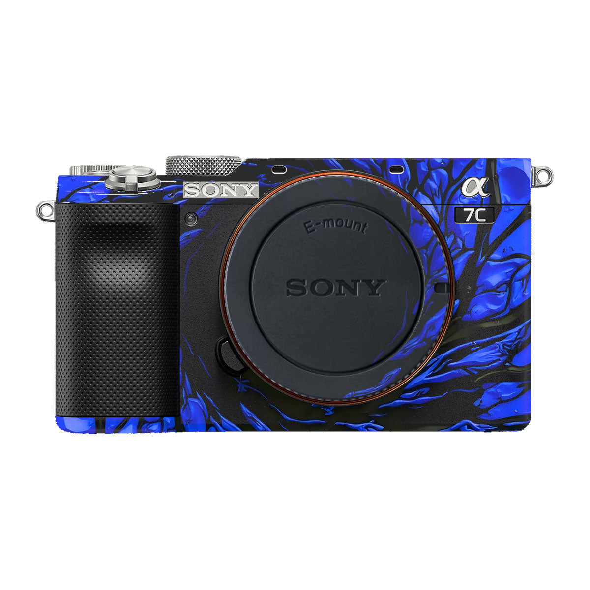 Venom Blue Sony A7 C Camera Skins