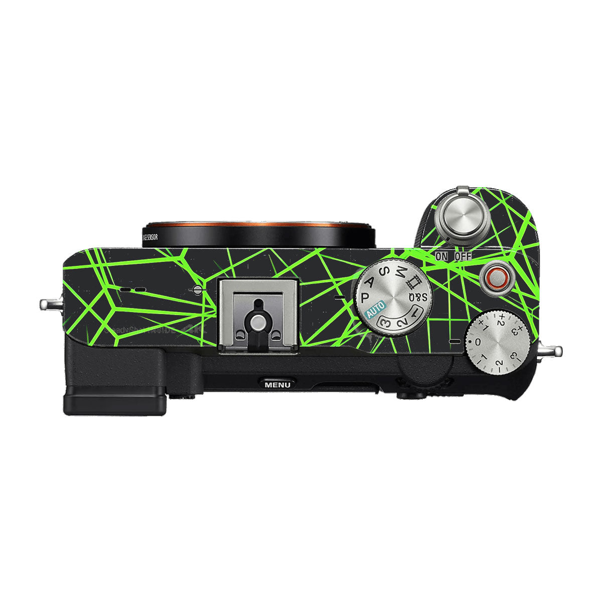 Neon Grid Sony A7 C Camera Skins