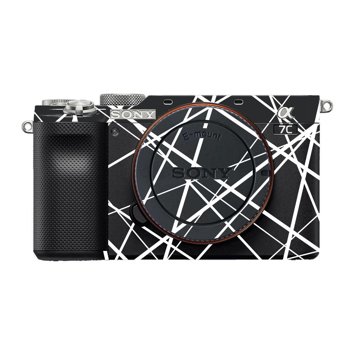 Mono Grid Sony A7 C Camera Skins