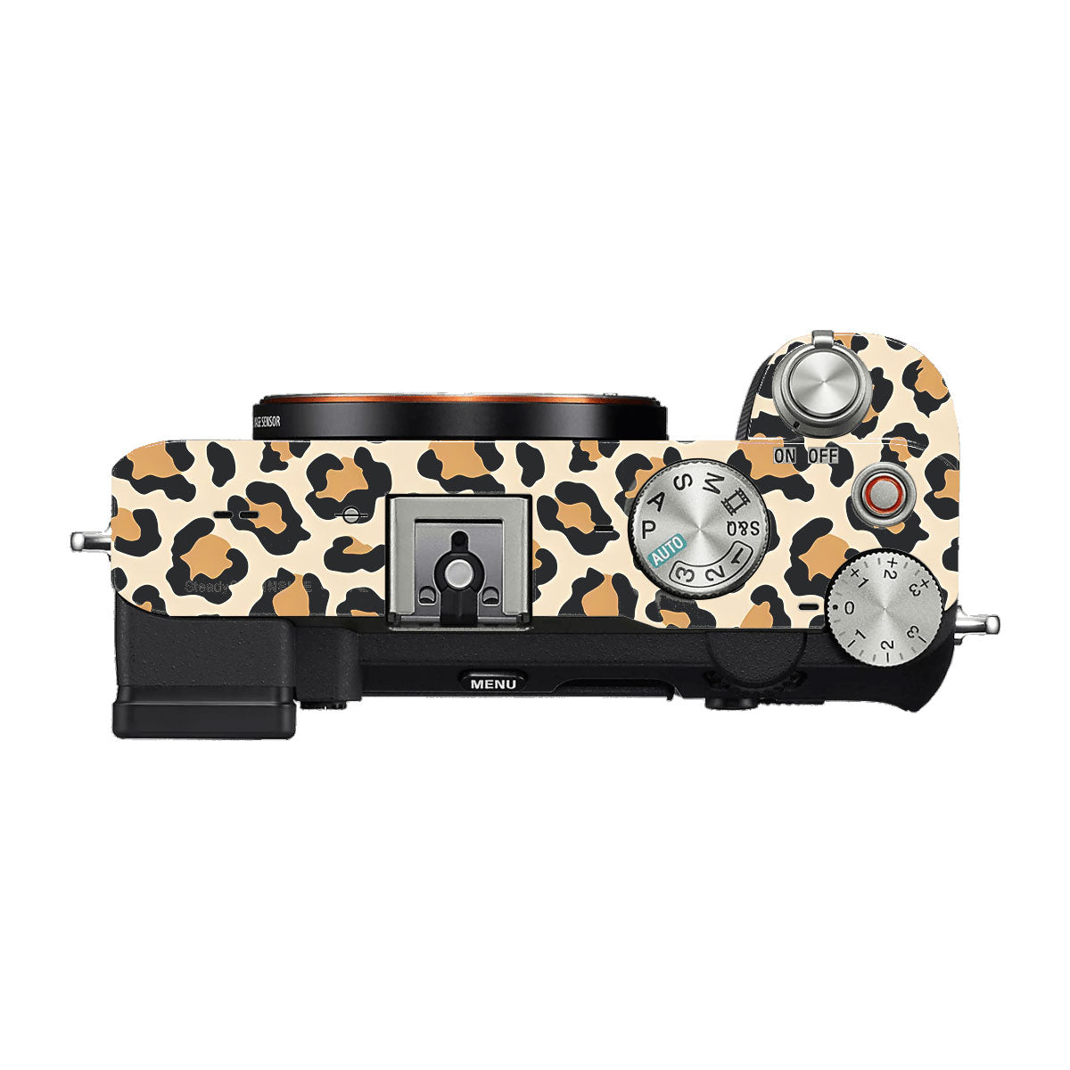 Sandy Leopard Spots Sony A7 C Camera Skins