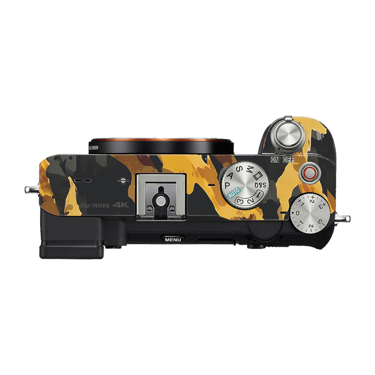 Camo Tiger Blend Sony A7 C Camera Skins