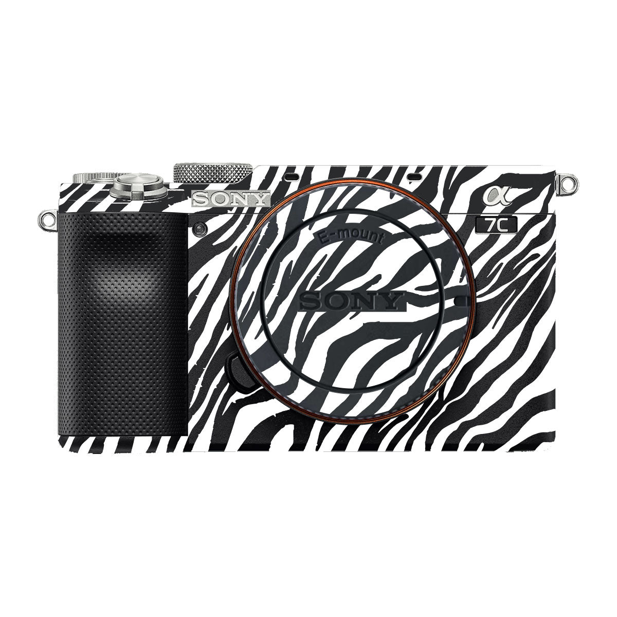 Classic Zebra Stripes Sony A7 C Camera Skins