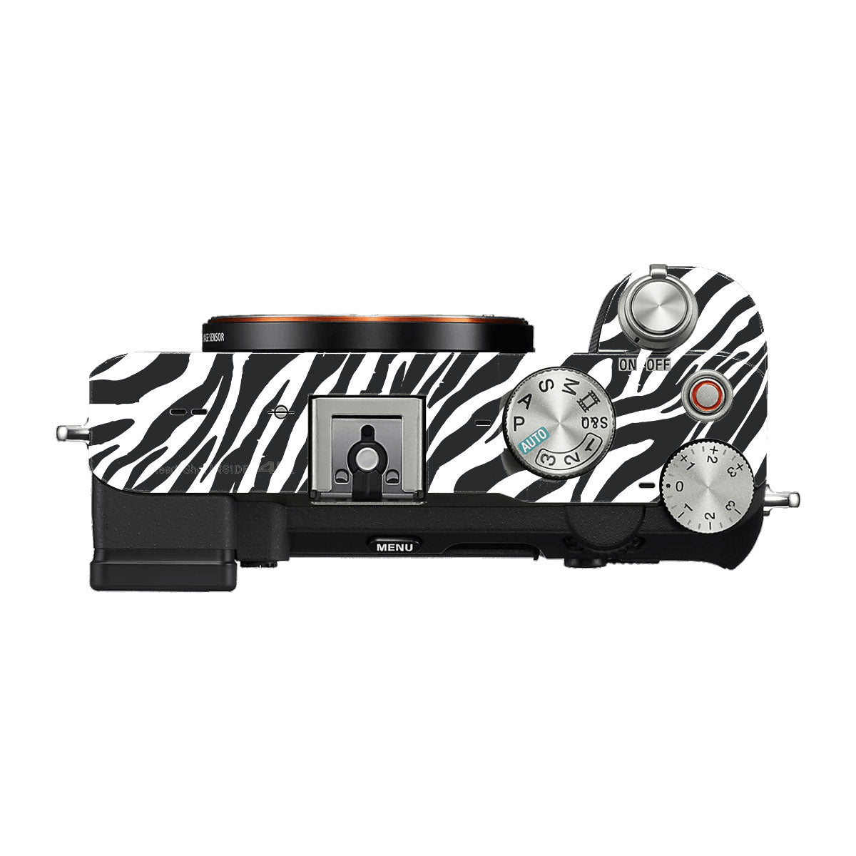 Classic Zebra Stripes Sony A7 C Camera Skins
