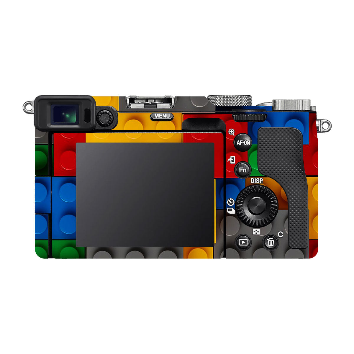 Colorful LEGO Brick Wall Pattern Sony A7 C Camera Skins