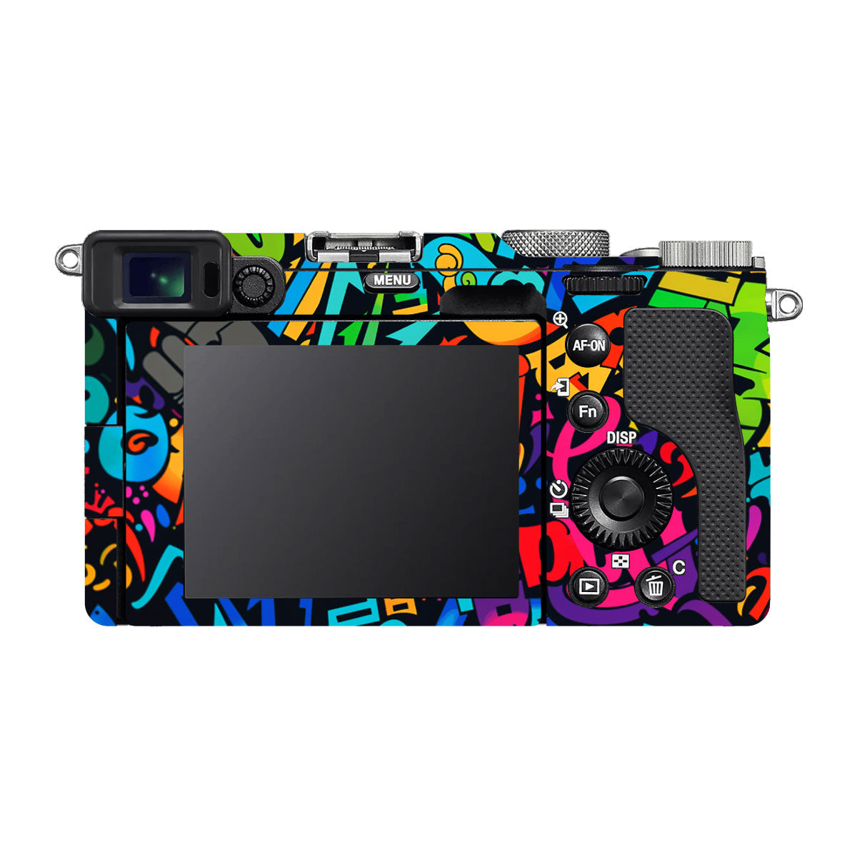 Colorful Urban Street Art Lettering Sony A7 C Camera Skins