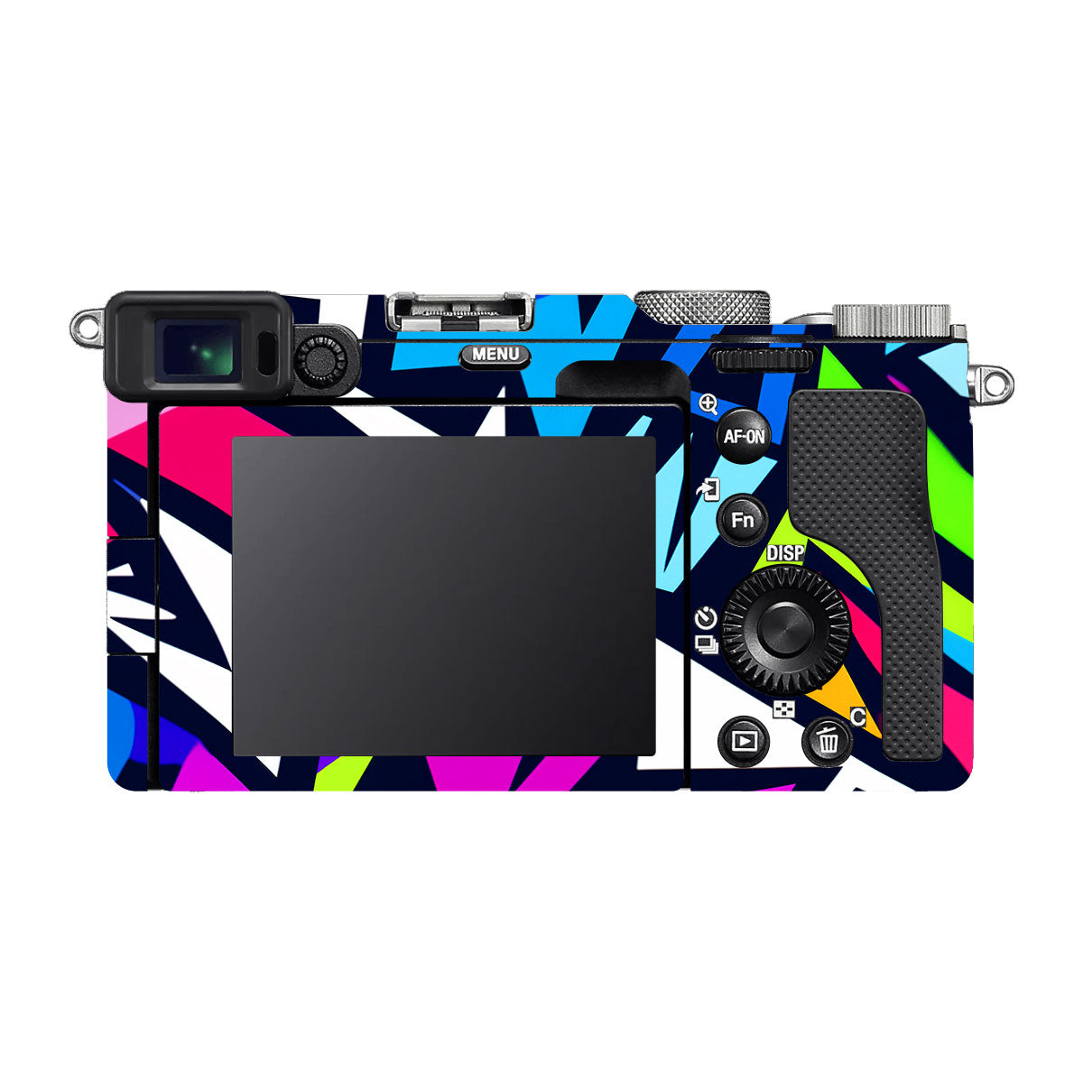 Bold Geometric Pop Sony A7 C Camera Skins