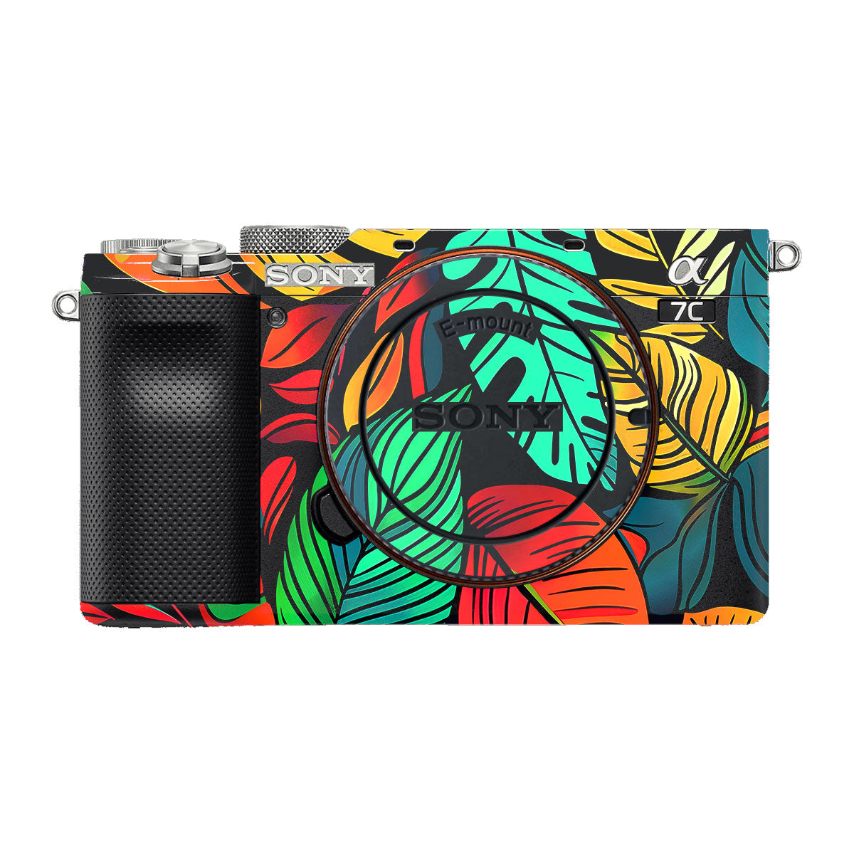 Tropical Jungle Leaves Sony A7 C Camera Skins