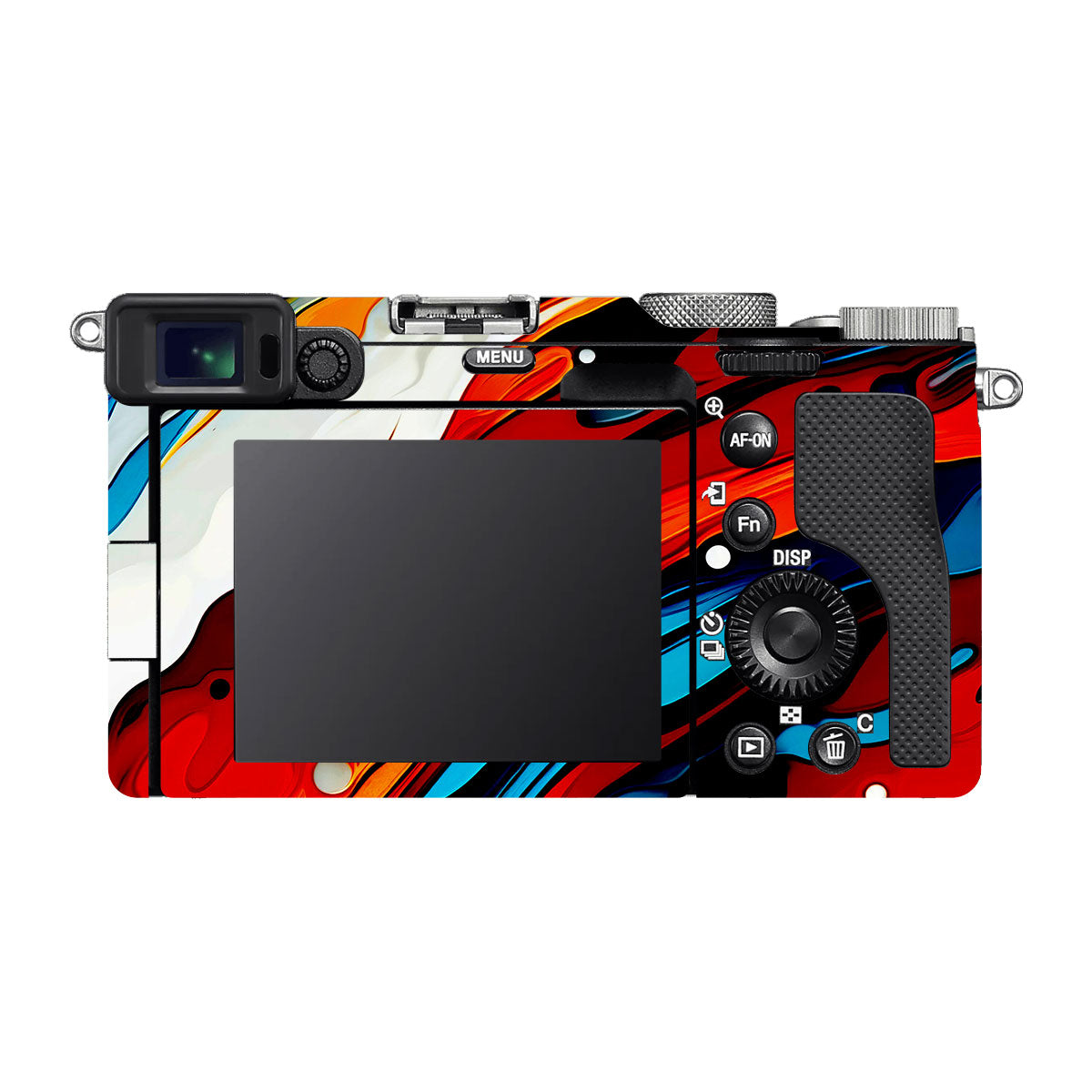 Fire & Ice Flow Sony A7 C Camera Skins