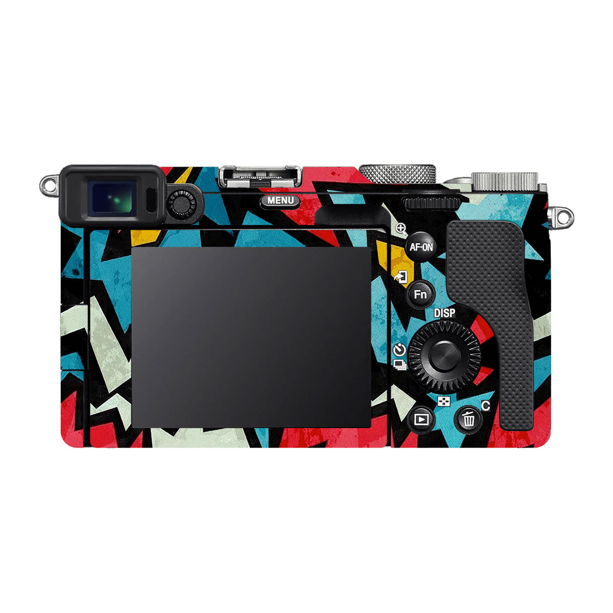 Pop Art Lightning Sony A7 C Camera Skins