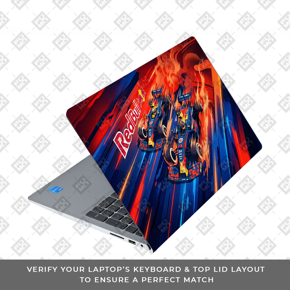 Red Bull Racing Velocity Dell Inspiron 3520 Laptop Skin
