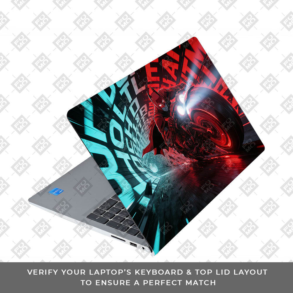 Dark Knight Overdrive Dell Inspiron 3520 Laptop Skin
