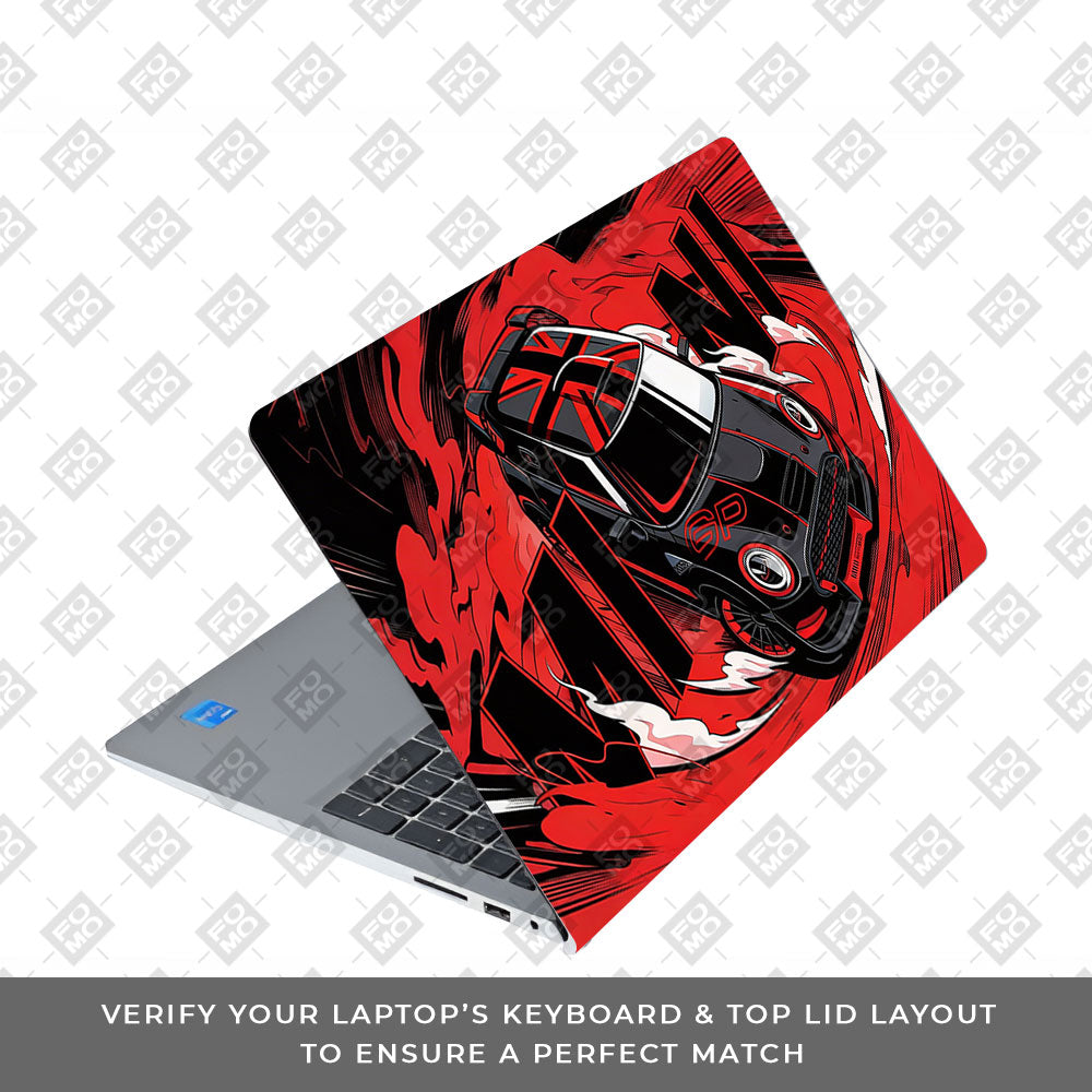 Mini Cooper Dell Inspiron 3520 Laptop Skin