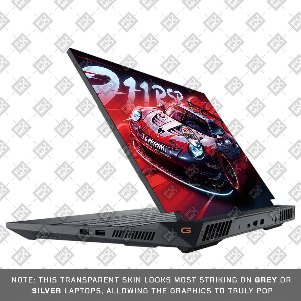 Porsche 911 RSR Dell G15 5520, 5530 Laptop Skin