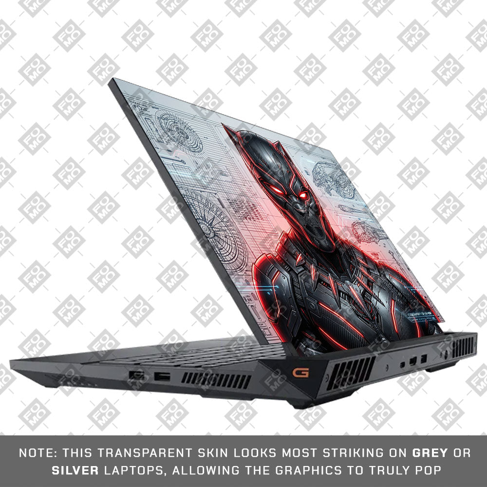Black Panther Vibranium Tech Dell G15 5520, 5530 Laptop Skin