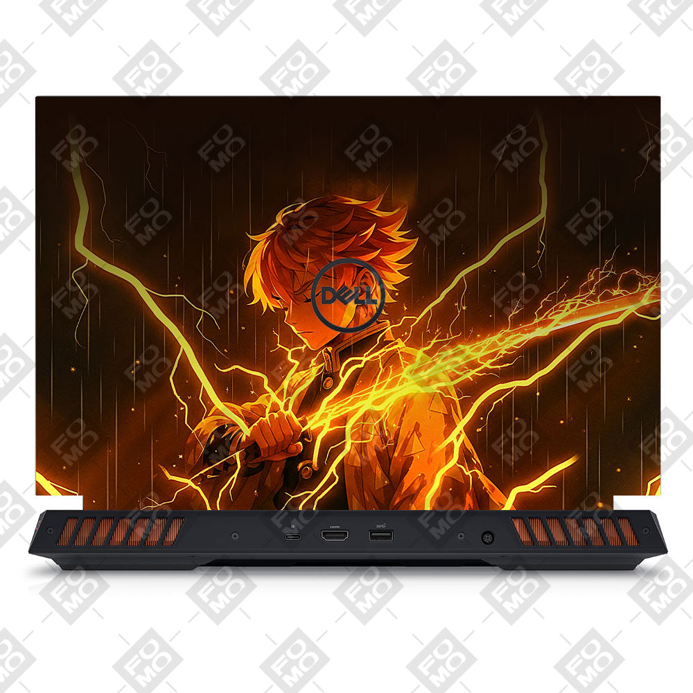 Thunder Soul Lightning Zenitsu Dell G15 5520, 5530 Laptop Skin