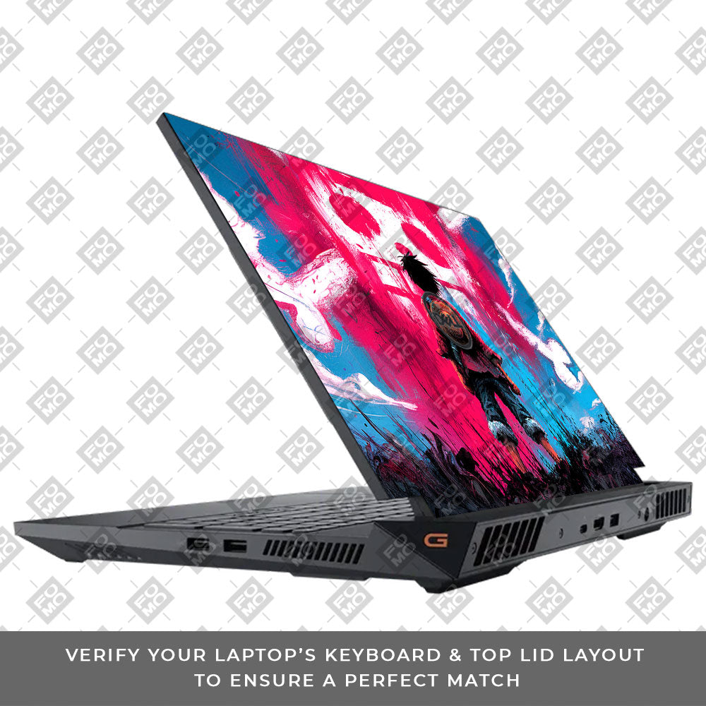 Straw Hat Graffiti One Piece Dell G15 5520, 5530 Laptop Skin