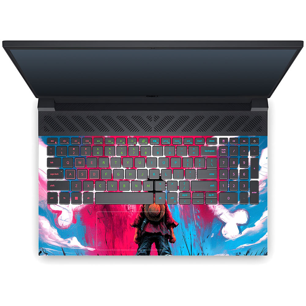 Straw Hat Graffiti One Piece Dell G15 5520, 5530 Laptop Skin