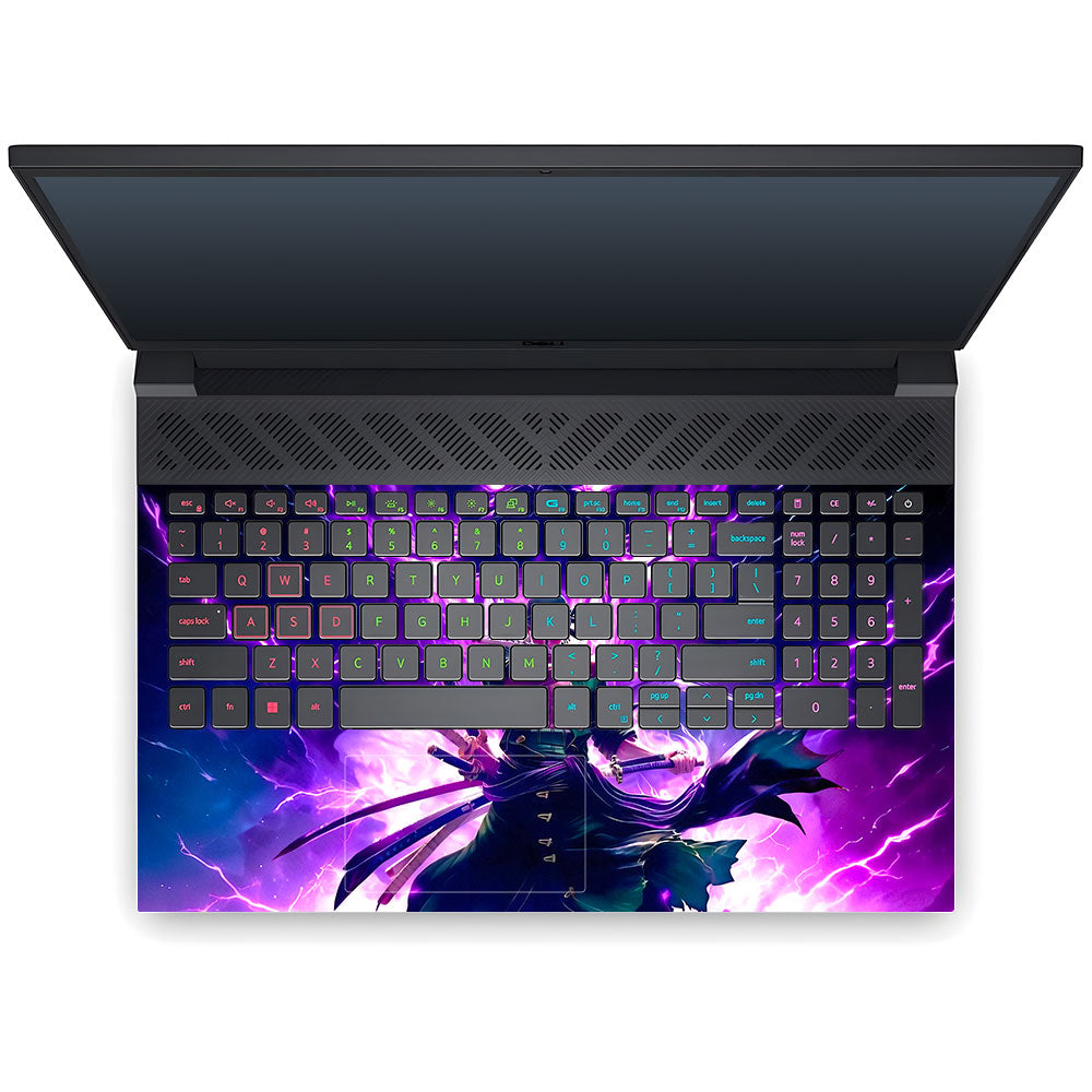 Roronoa Zoro Hell Mode Dell G15 5520, 5530 Laptop Skin