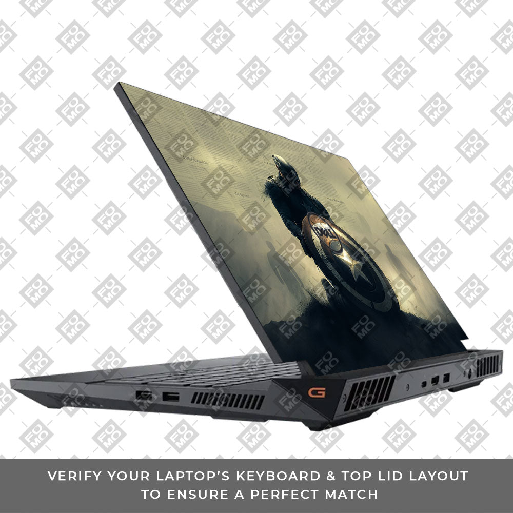 Captain's Valor Dell G15 5520, 5530 Laptop Skin
