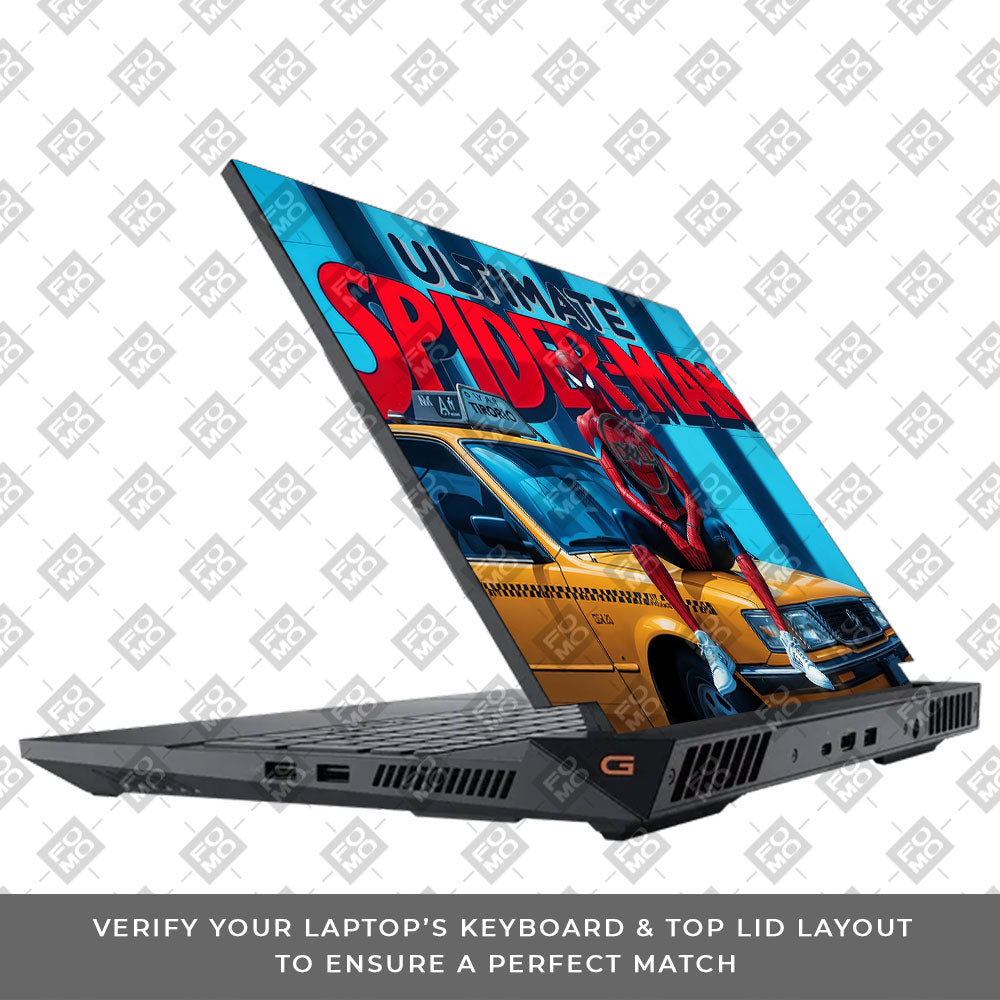 Urban Spiderman Dell G15 5520, 5530 Laptop Skin