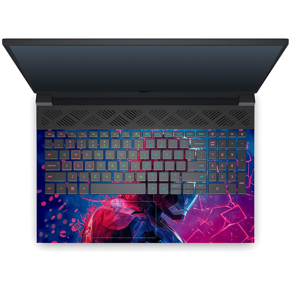 Iron Man Neon Tech Dell G15 5520, 5530 Laptop Skin