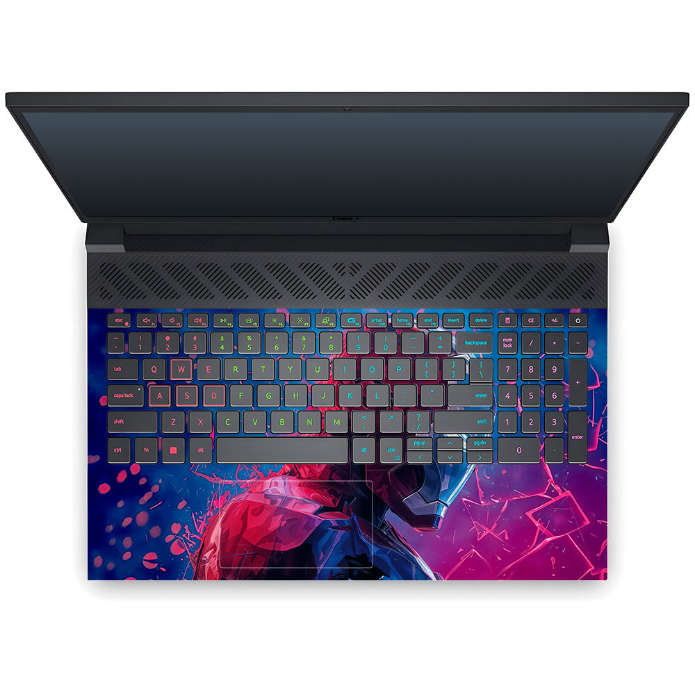 Iron Man Neon Tech Dell G15 5520, 5530 Laptop Skin