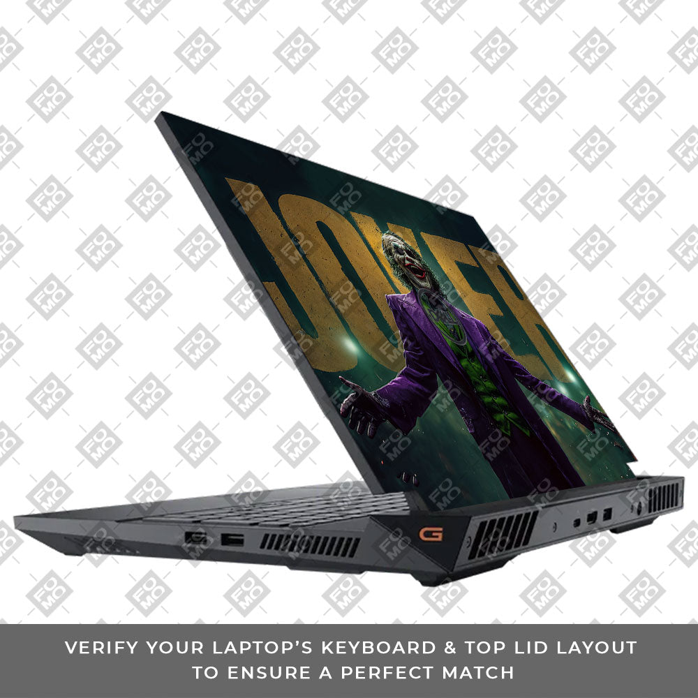 The Joker Chaos Dell G15 5520, 5530 Laptop Skin