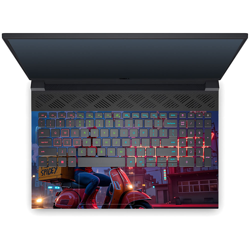 Pizza Spidey Dell G15 5520, 5530 Laptop Skin