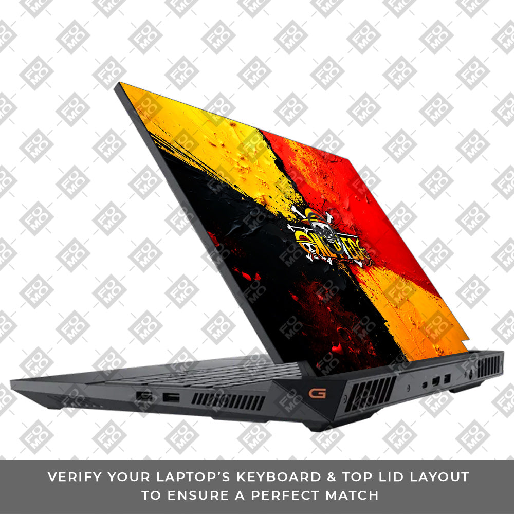 One Piece Paint Splash Dell G15 5520, 5530 Laptop Skin