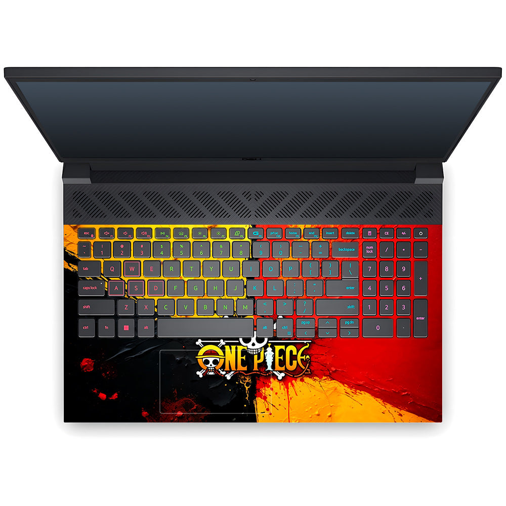 One Piece Paint Splash Dell G15 5520, 5530 Laptop Skin