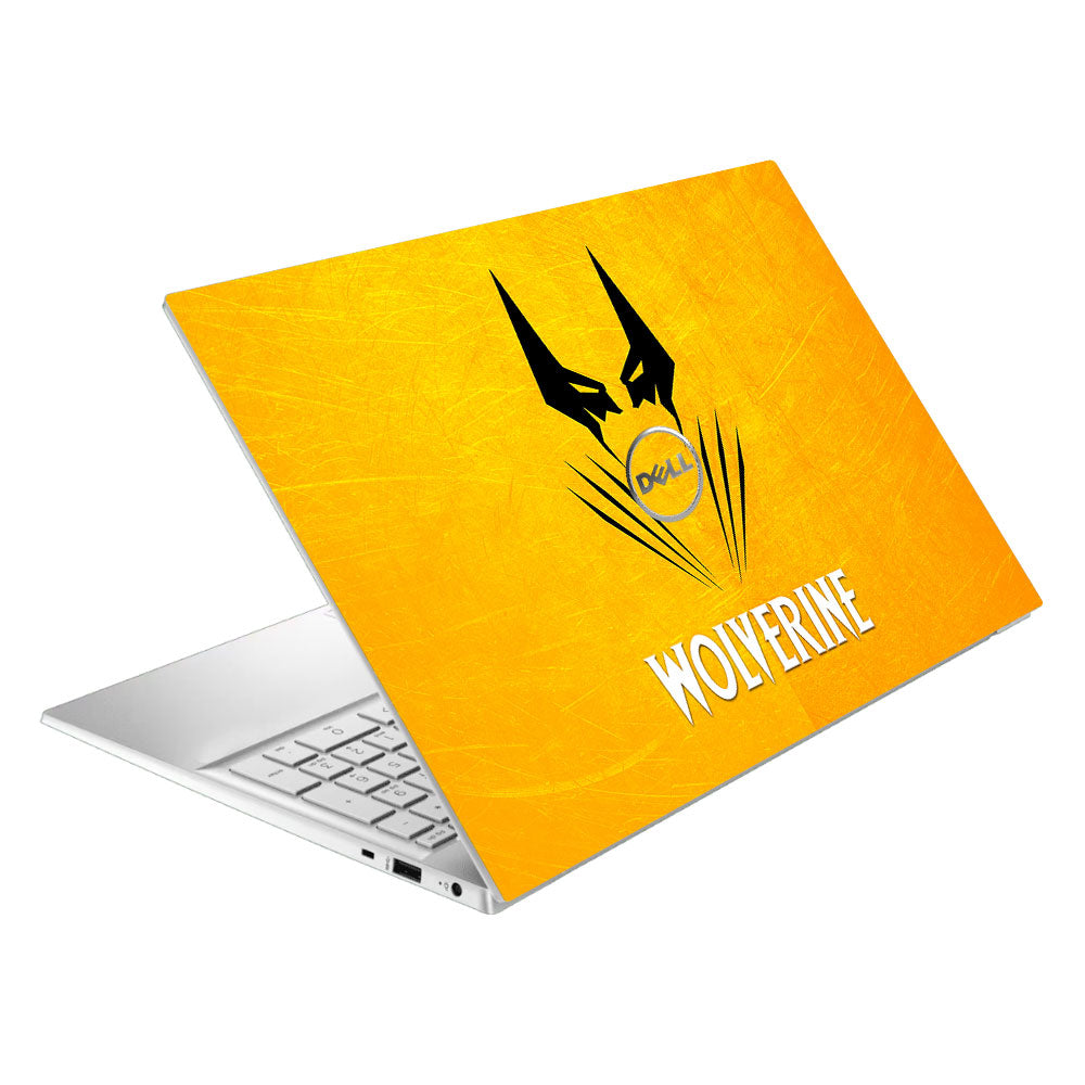 Wolverine with Yellow Background Dell Inspiron 3501 Laptop Skin