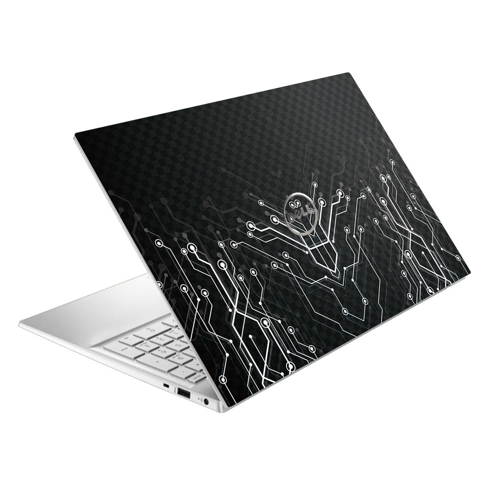 Black Digital Circuit Dell Inspiron 3501 Laptop Skin